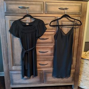 Banana Republic Black Shear Dress